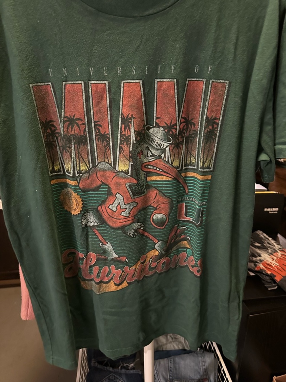 Hollister Miami Hurricanes Relaxed Fit Tee